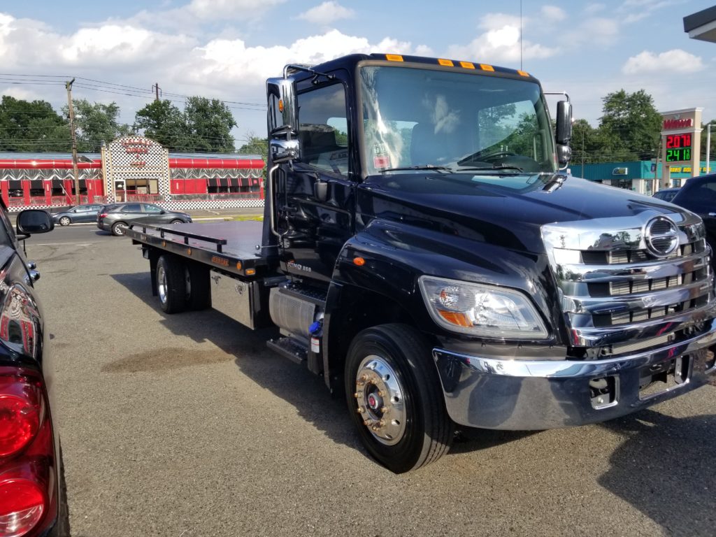 Black Tow truck